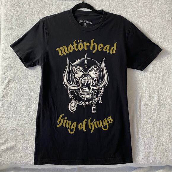 MotorHead Other - RARE HTF Motorhead x Triple H Size S Black King of Kings T-Shirt Unisex Slim Fit